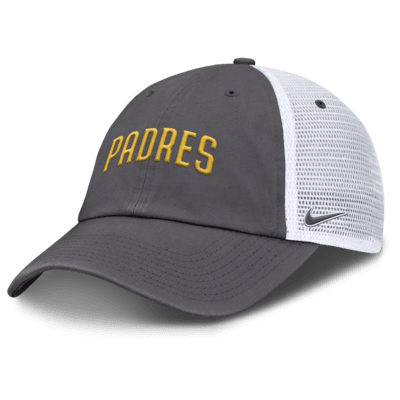 San Diego Padres Wordmark Club Men's Nike MLB Trucker